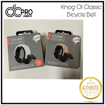 Knog Oi Classic Bicycle Bells | Folding Bike / Road Bike / MTB Bells | Cycling accessories & Parts | Sports & Fitness