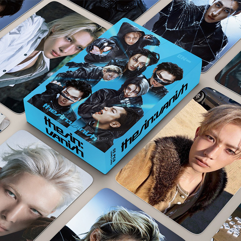 55pcs/box ENHYPEN Photocards THE SIN VANISH Album KPOP LOMO Card Collection Card