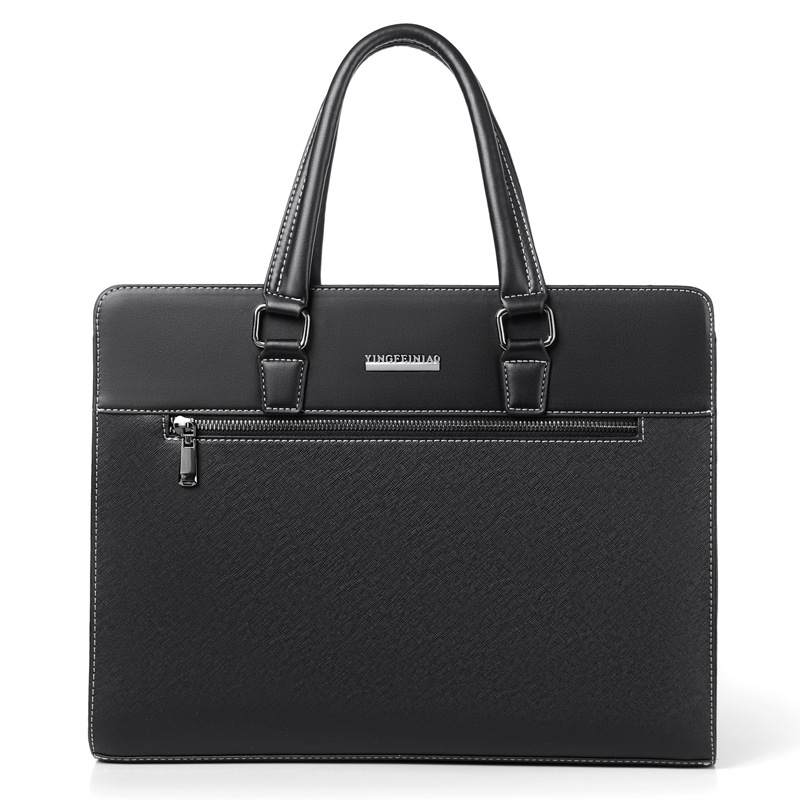Wholesale New Men s Pvc Business Casual Briefcase Gift Conference Computer