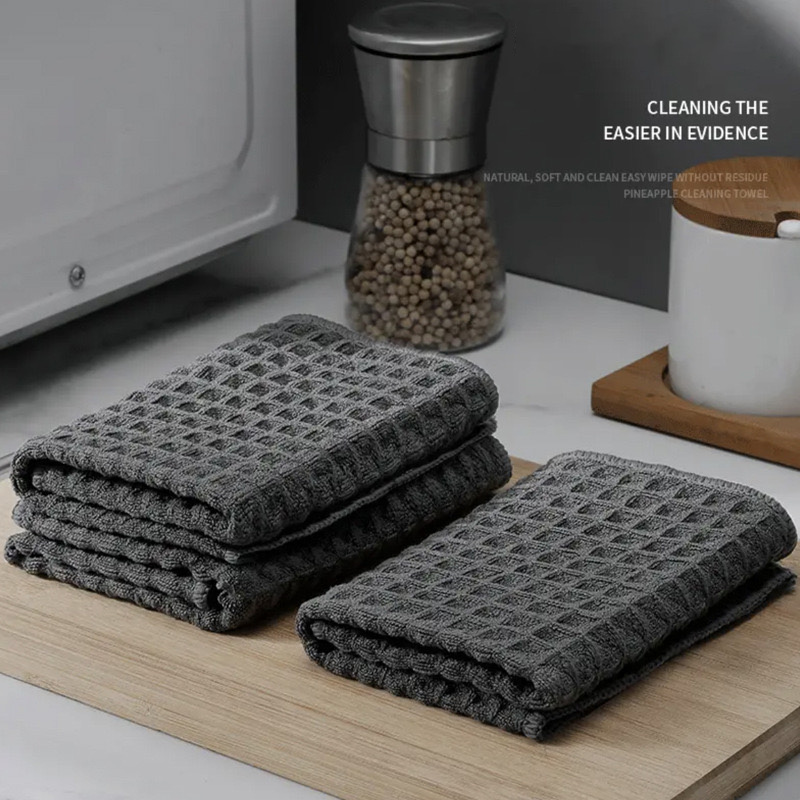 ผ้าทำความสะอาดอุปกรณ์กาแฟ ผ้าขนหนูบาร์ สำหรับบารีสต้า เคาน์เตอร์บาร์ Coffee Cleaning Towel Bar towel ราคา 18 บาท*ส่งฟรี