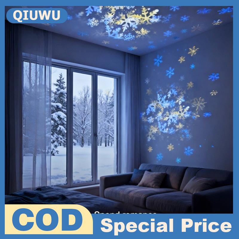 QIUWU USB Led Đại Dương chiếu ánh sáng với năng động xoay chuyển động cho trẻ em phòng