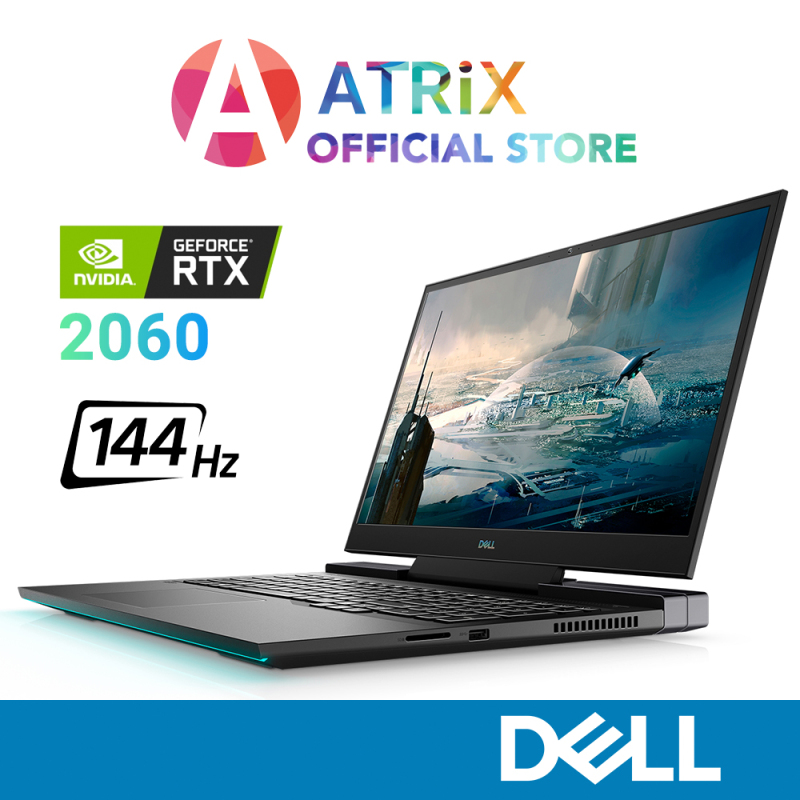 【Same Day Delivery】New Dell G7 15 7500 Gaming Laptop | 15.6inch FHD 144Hz 300nits | i7-10750H | 512GB SSD | RTX2060 6GDR6 | Killer WIFI6 AX | 2Yrs Dell Onsite Warranty | 7500-107156GL