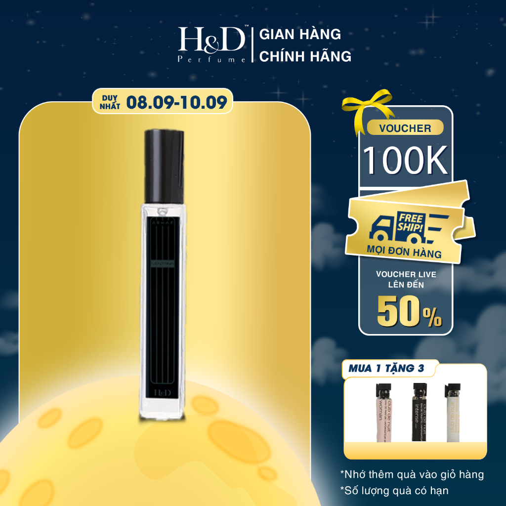 Nước hoa nam Armaf Ventana Pour Homme 5ml/ 10ml/ 20ml nam tính, cuốn hút HD Perfume