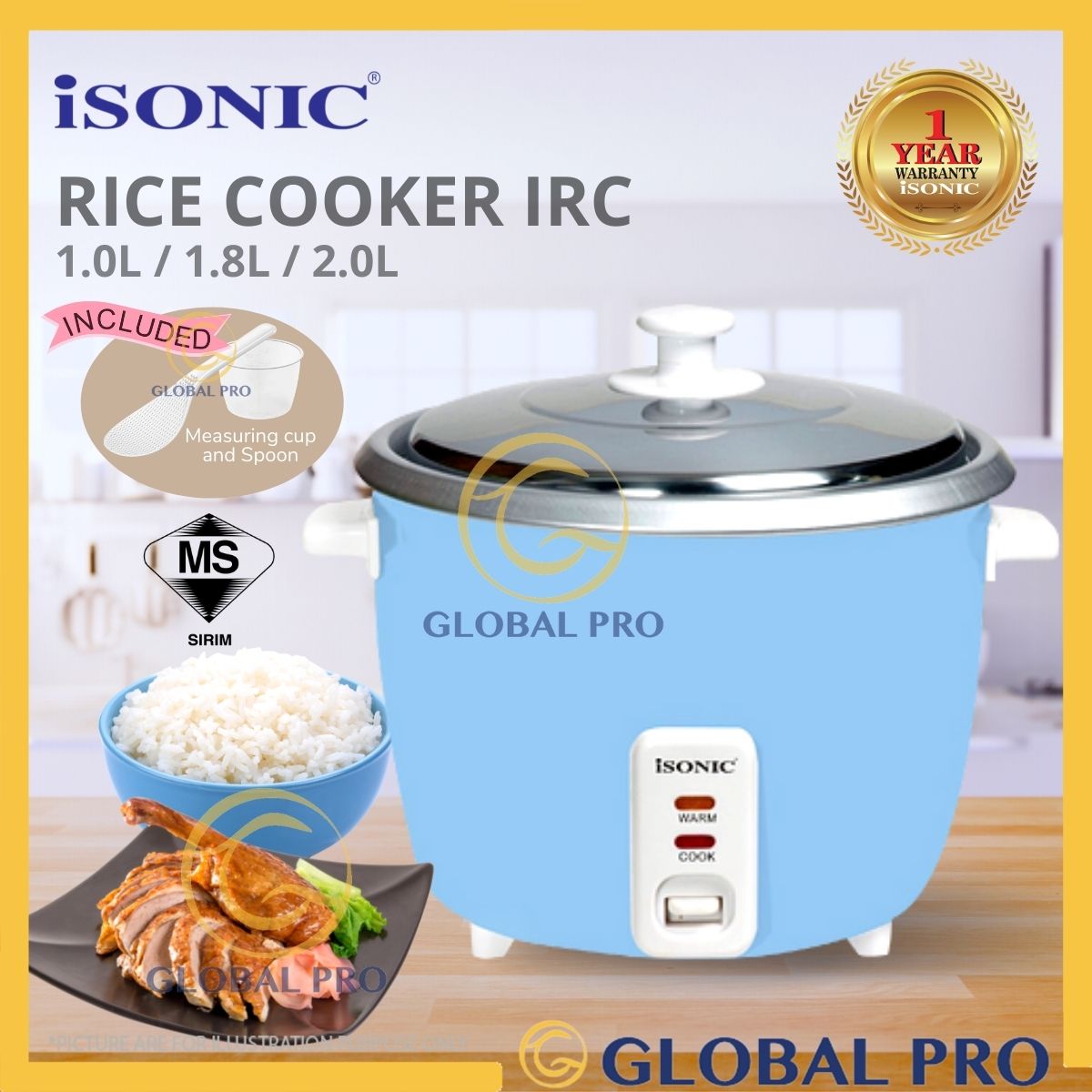 isonic rice cooker go shop