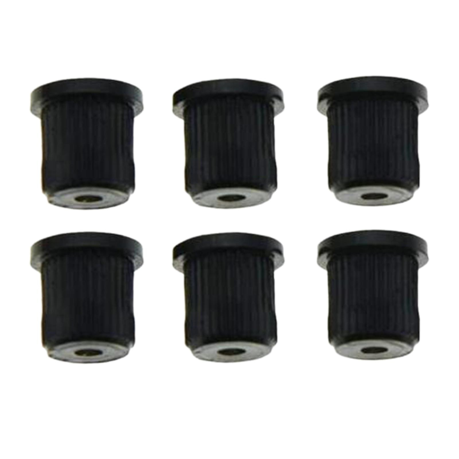 6x Guitar String Grommet Ferrule Assembly Replacement Part for Electric Guitar