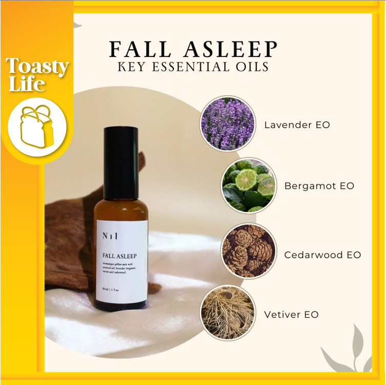 [ NILDECO ] Fall Asleep Pillow Mist 50ml Room Spray 室内喷雾薰衣草喷雾 lavender fragrance【Toasty Life 】