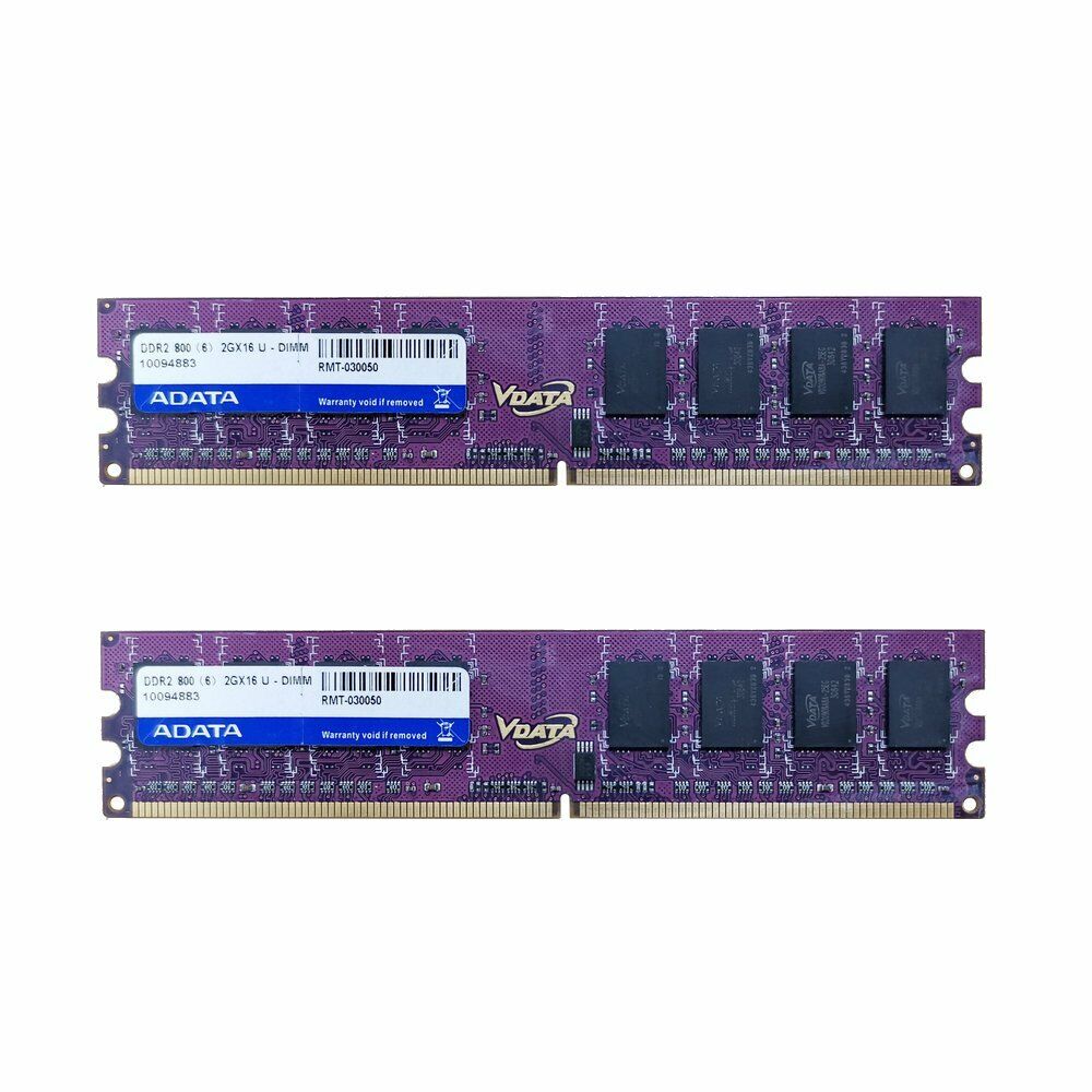 {EKIRYTW} Bộ Nhớ RAM DIMM 800 8GB 8G 4X2GB DDR2 PC2-6400U Mhz Máy Tính Để Bàn CL6 240Pin Mới