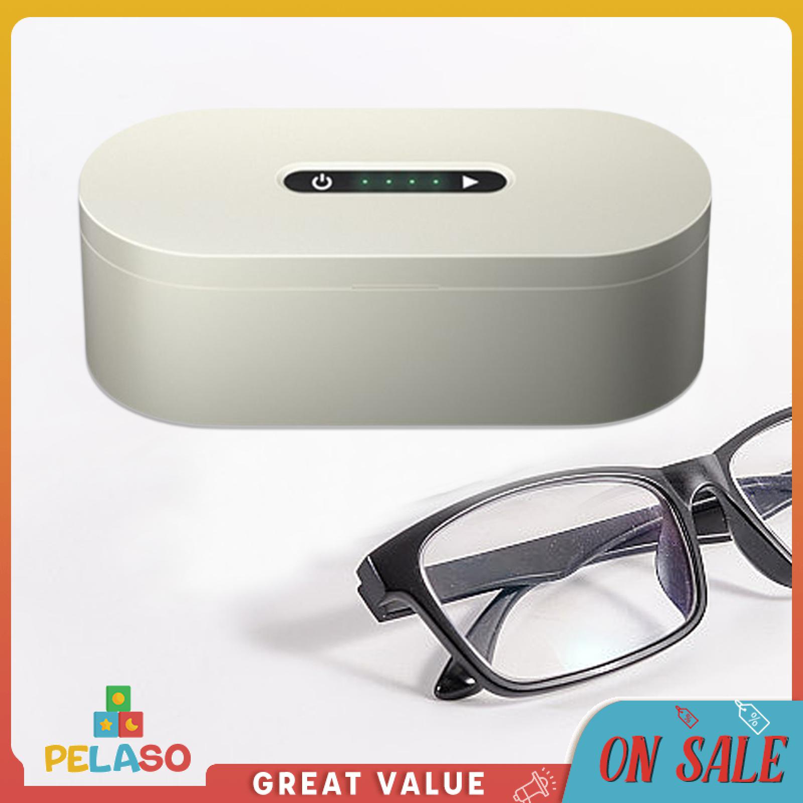 Pelaso đèn UV khử trùng hộp dụng cụ trang điểm tia cực tím LED trắng