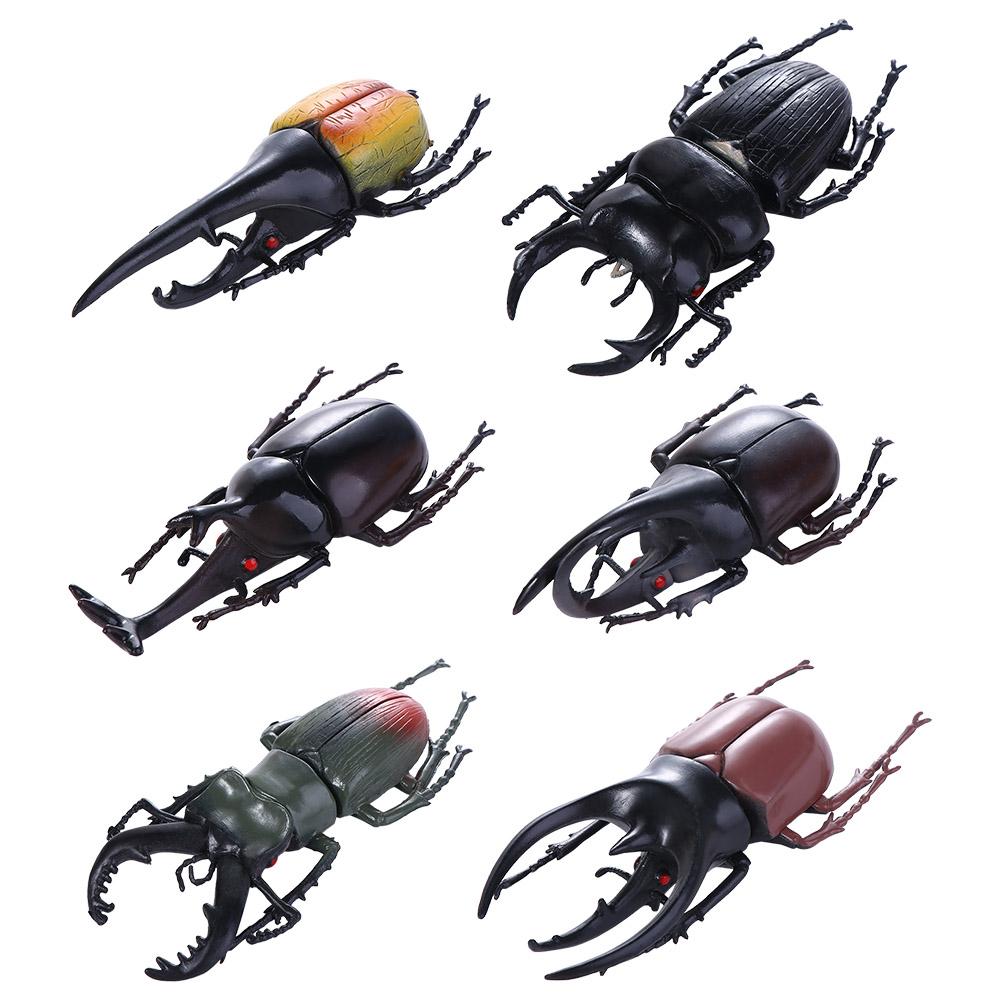 CARNIV Non-Toxic Teaching Aids Insect Toy Fake Beetle Beetle Figures Kids