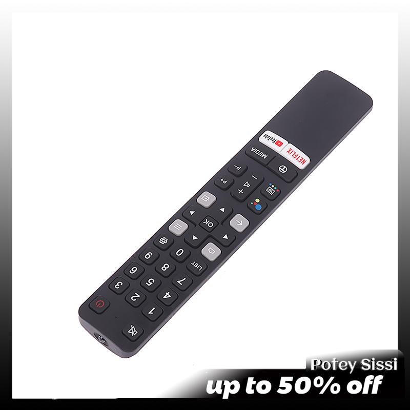 Potey Thích hợp cho TCL ANDROID 4K LED thông minh TV rc901v fmr1 không có giọng nói điều khiển từ xa 43p725 65c728 50p728 l32s525 65c828