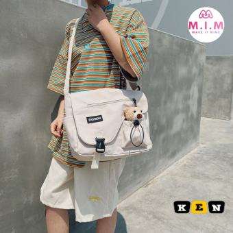 Cặp sách  đeo chéo thời trang nam nữ  đi học đi chơi OFS135 MP KEN