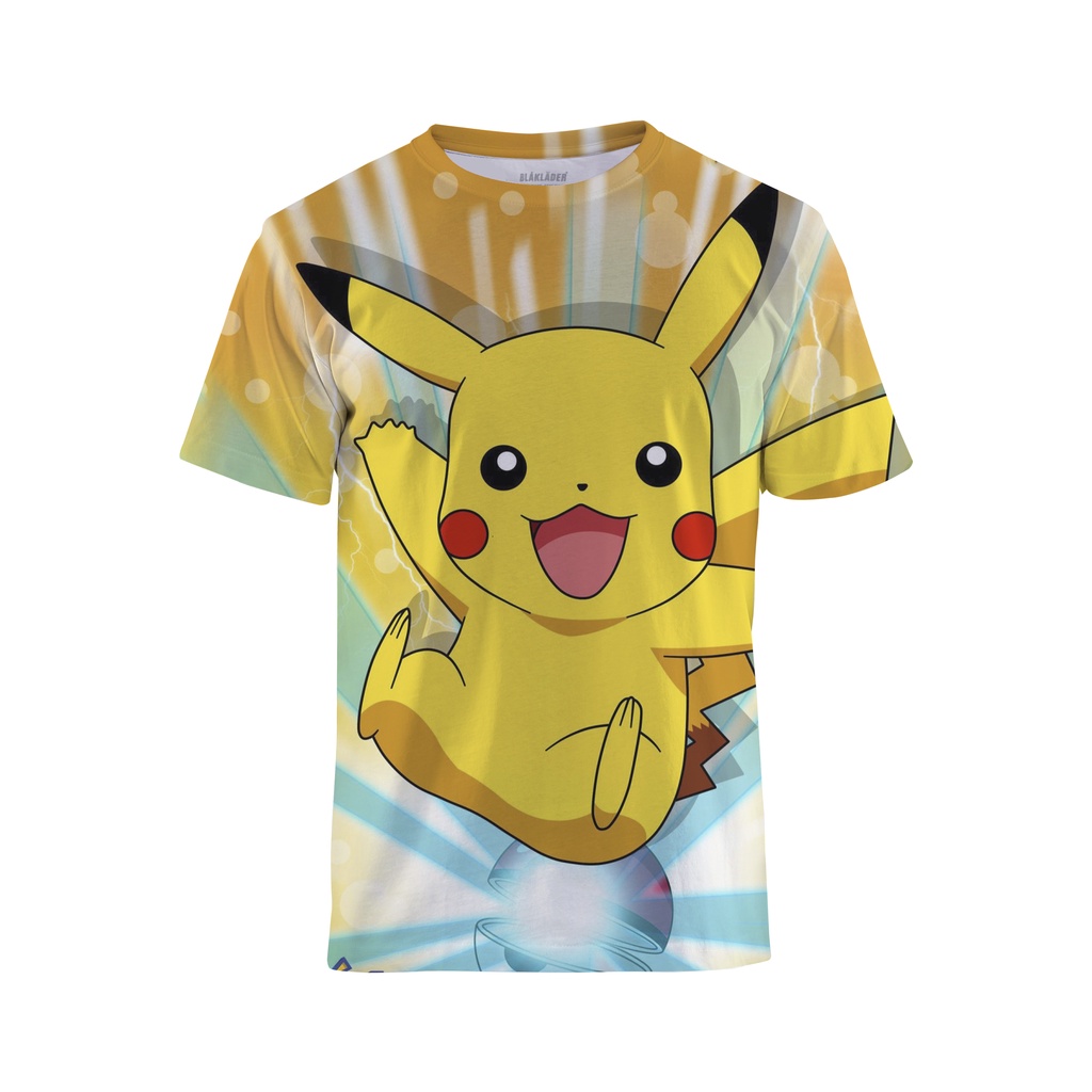 Pokemon Eevee Kids T-shirts Cute Anime Printed Summer Casual Girl