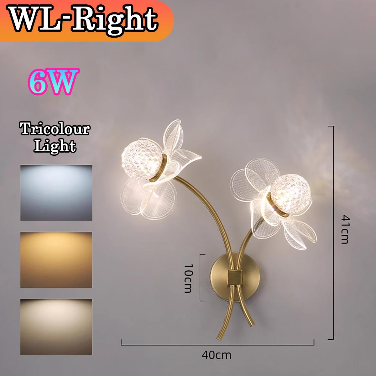 Wall Lamp Modern Crystal Glass High Grade Luxury Light For Bedroom Living Room Background Wall