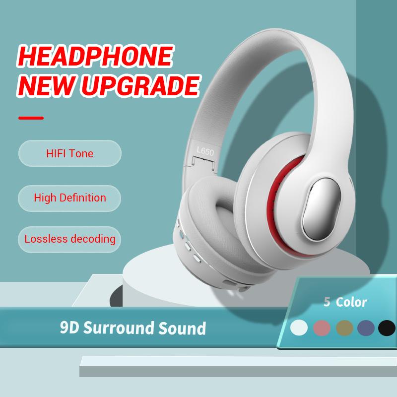 Tai nghe không dây L650 Tai nghe Bluetooth Tai nghe không dây Tai nghe không dây HIFI Tai nghe 5.1 Tai nghe Bluetooth có micrô