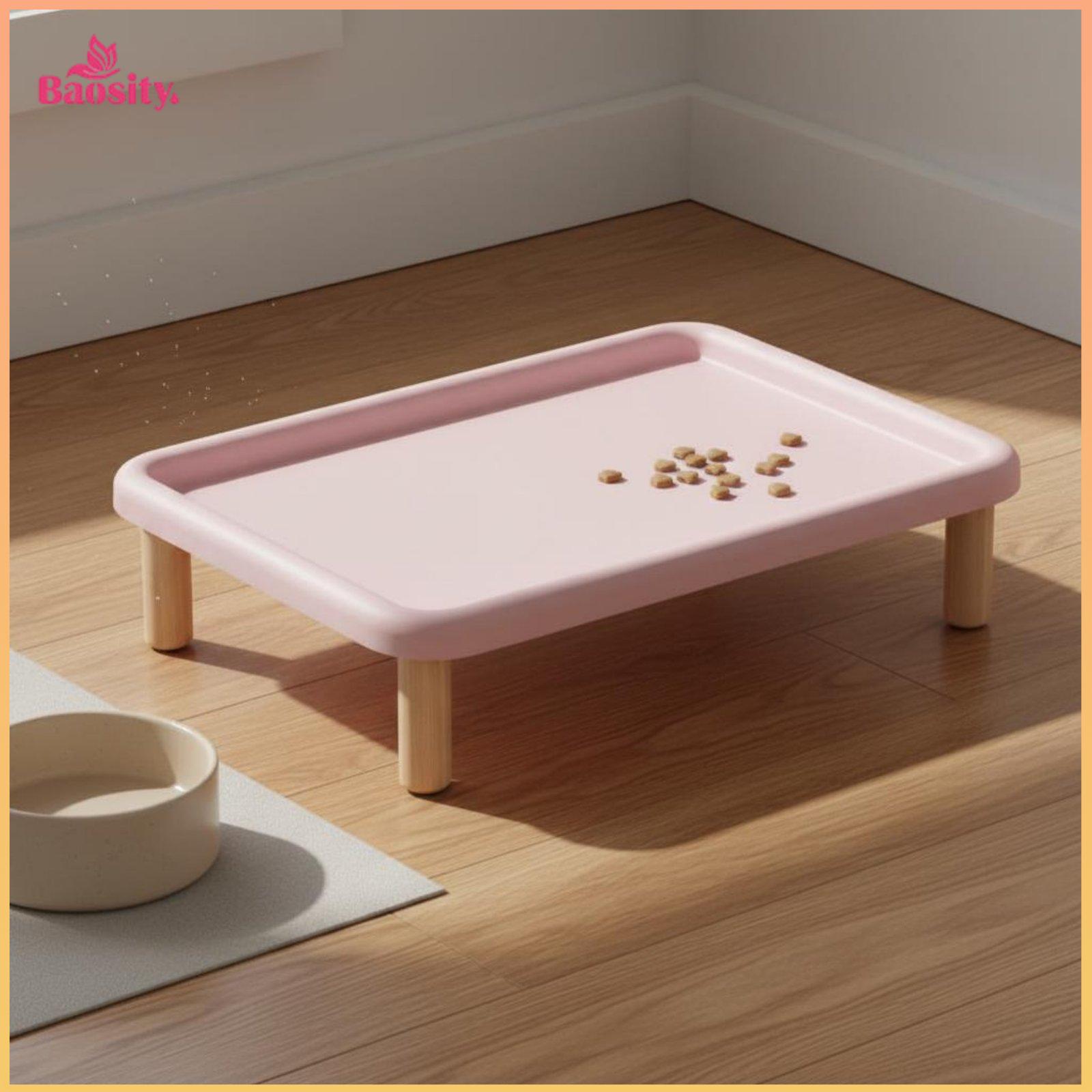 Ceramic Cat Food and Water Station Easy to Clean Elevated Cat Feeder for Cats, Small Dogs ราคา 1,806 บาท*ส่งฟรี