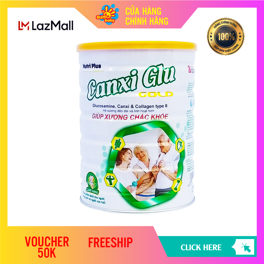 Sữa bột CANXI GLU dành cho người lớn tuổi