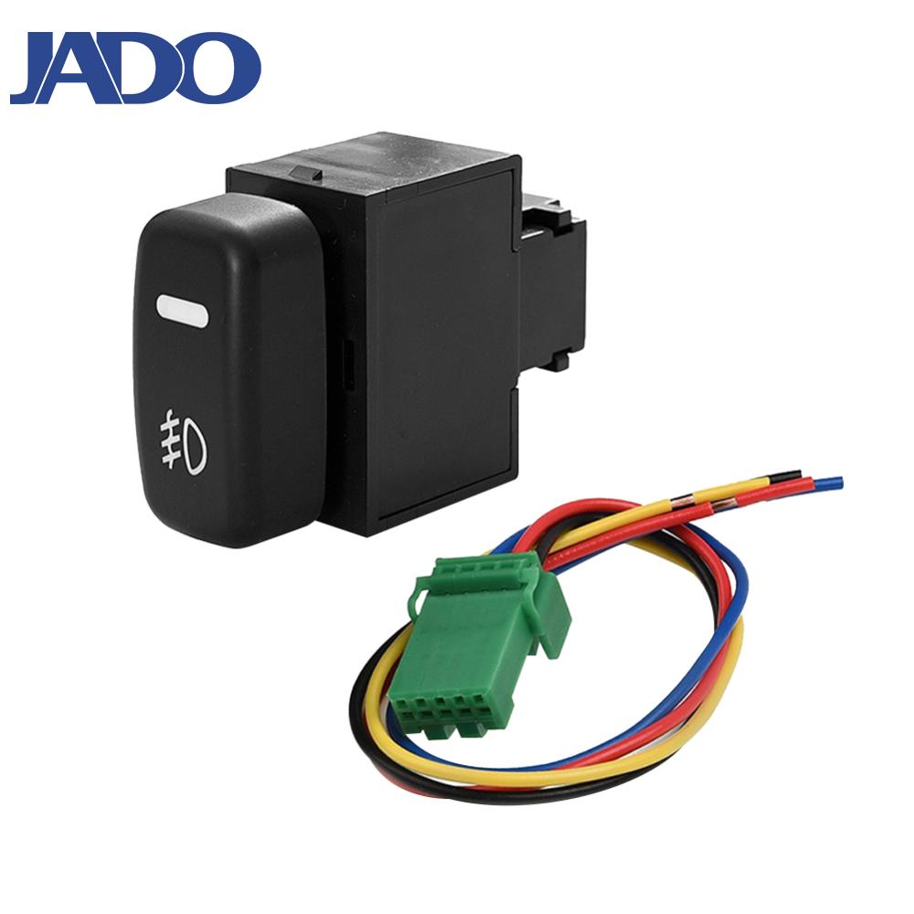 12V 24V Fog Light Button Replacement Fog Lamp Controller for MITSUBISHI PAJERO/LANCER/TRITON/L200 ราคา 152 บาท*ส่งฟรี