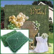 Milan Grass Wall Decor - HSG40 Artificial Grass Mat