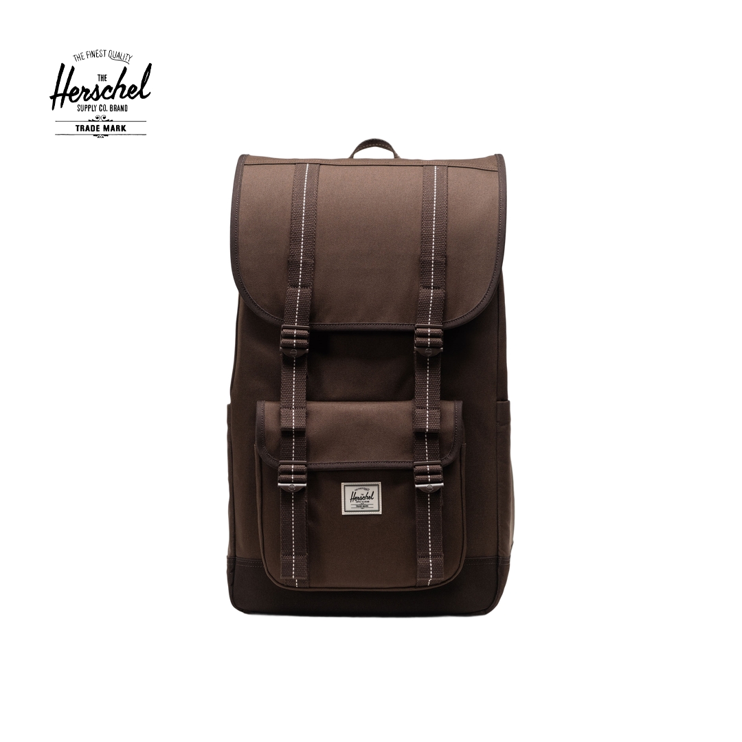 grey backpack herschel with pink Unisex Backpack Little America Backpack Taupe Grey/black/shell Pink