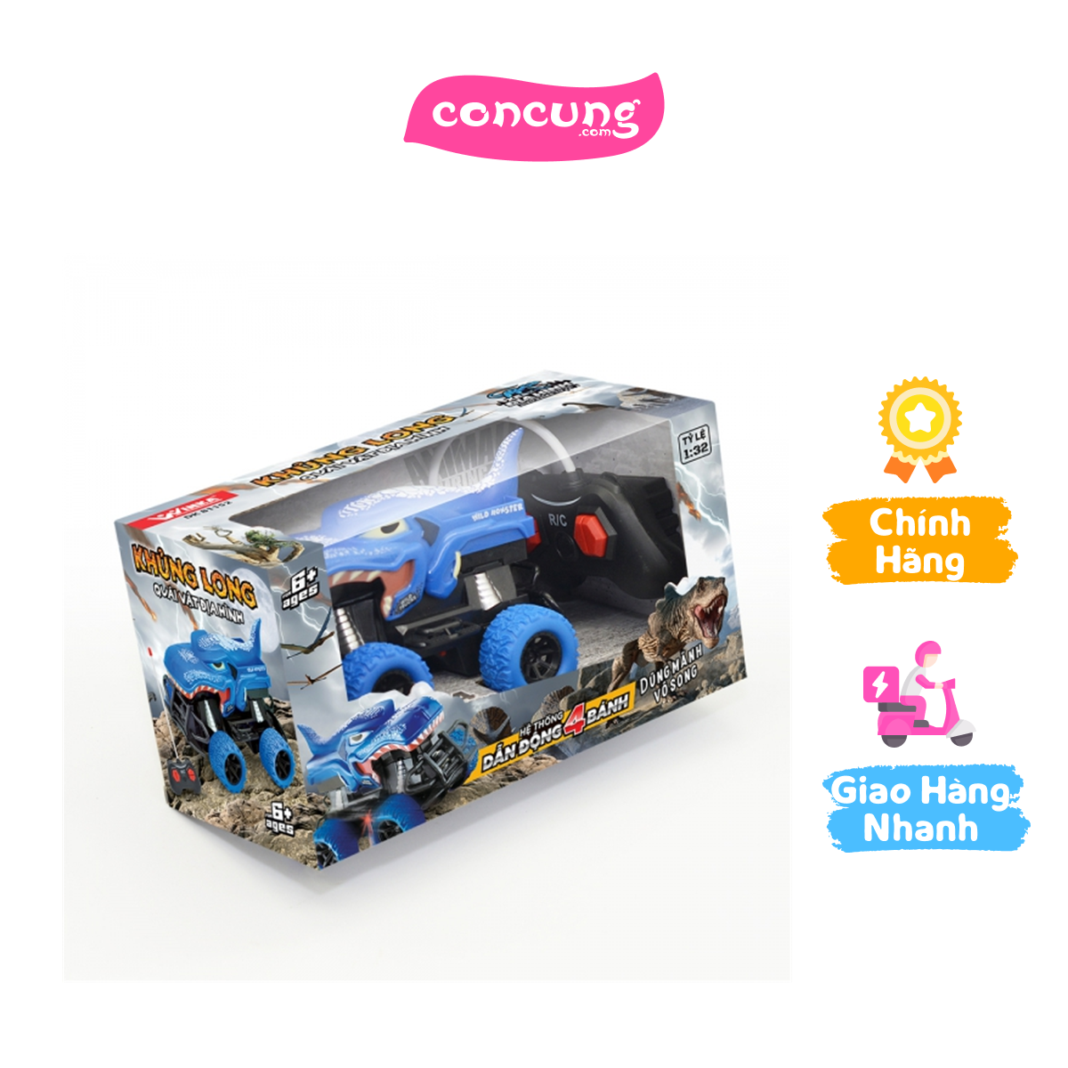 Xe điều khiển khủng long - Quái vật địa hình DK81152