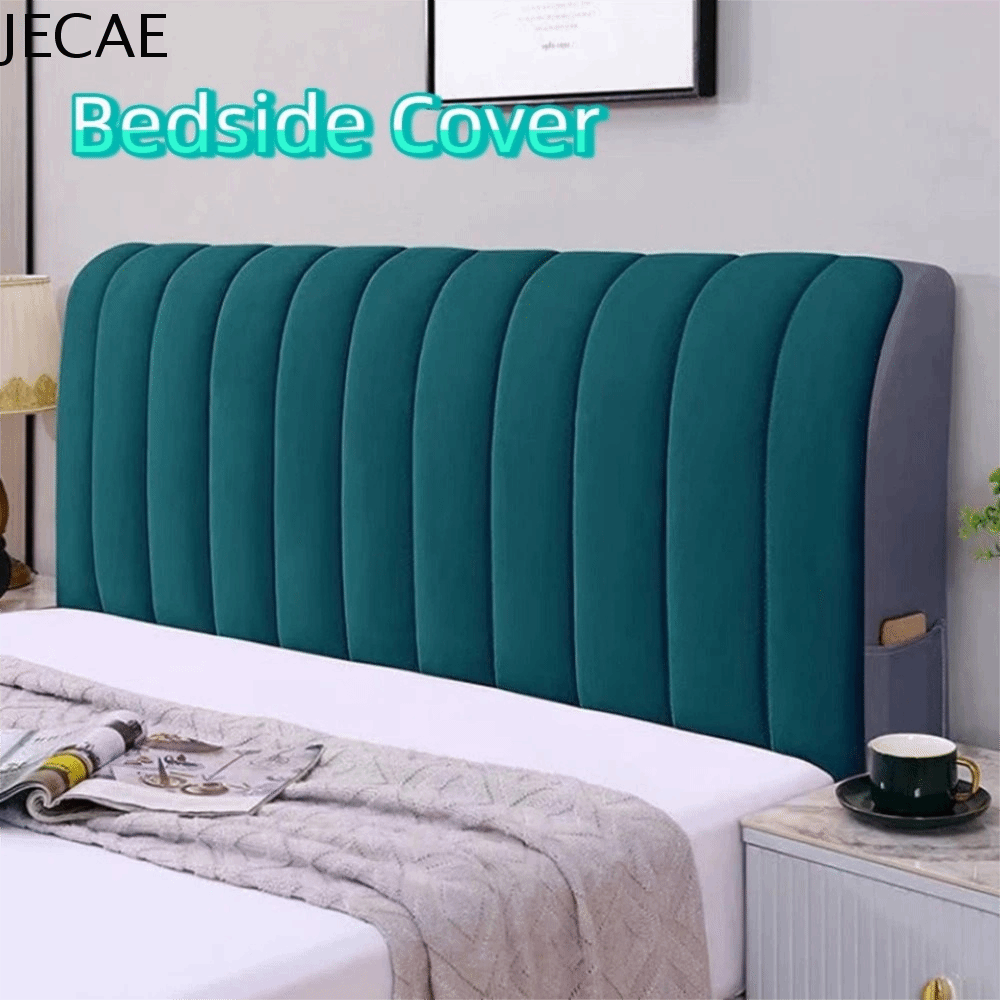 JECAE Bao gồm tất cả Khăn trải giường Flannel dày hơn Chống va chạm Bọc đầu giường Phổ quát Đàn hồi Bọc chống bụi Phòng ngủ