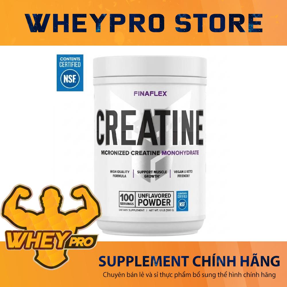 Combo tăng cơ và phục hồi cơ hoàn hảo không thể thiếu Finaflex Creatine 500g
