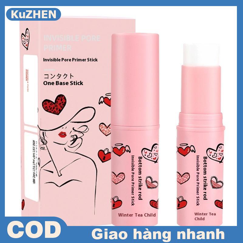 KuZHEN 8G không thấm nước vô hình lỗ chân lông Primer Stick-dầu-kiểm soát, mịn nếp nhăn, và cô lập trang điểm cơ sở