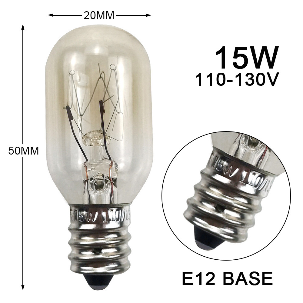 4Pcs E14 Replacement bulb for Himalayan salt lamp and refrigerator 15W 110V 220V