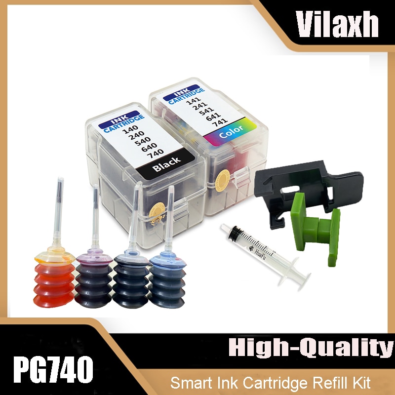 PG-740XL PG-740 pg740 PG 740 CL-741XL CL-741 cl741 CL 741 thông minh Cartridge Bộ đổ mực cho Canon p