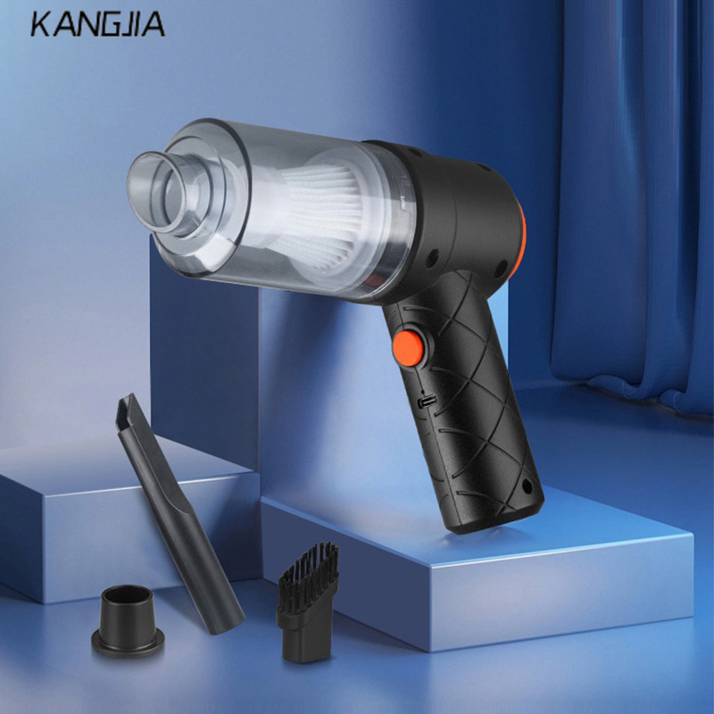 KANGJIA Máy hút bụi ô tô gia đình thổi và hút mini một máy hút bụi ô tô cầm tay không dây cầm tay