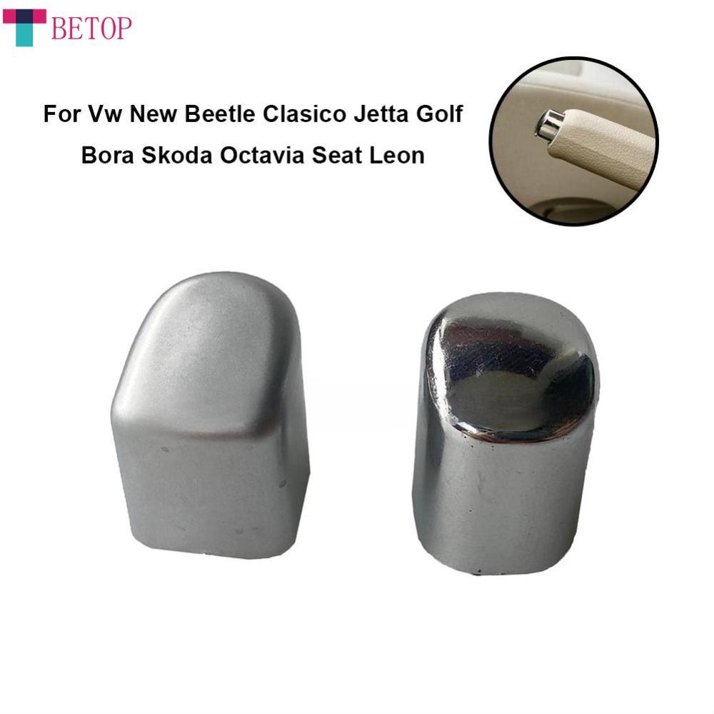 Teabelle   phanh tay xe đòn bẩy đậu xe nút bìa trang trí crom vỏ tạo kiểu cho xe accessorie cho Volkswagen VW GOLF 4 GTI r Jetta biến thể A4 Bora MK4 MK5 GLI Bọ Cánh Cứng 1j0711323d 180711303g