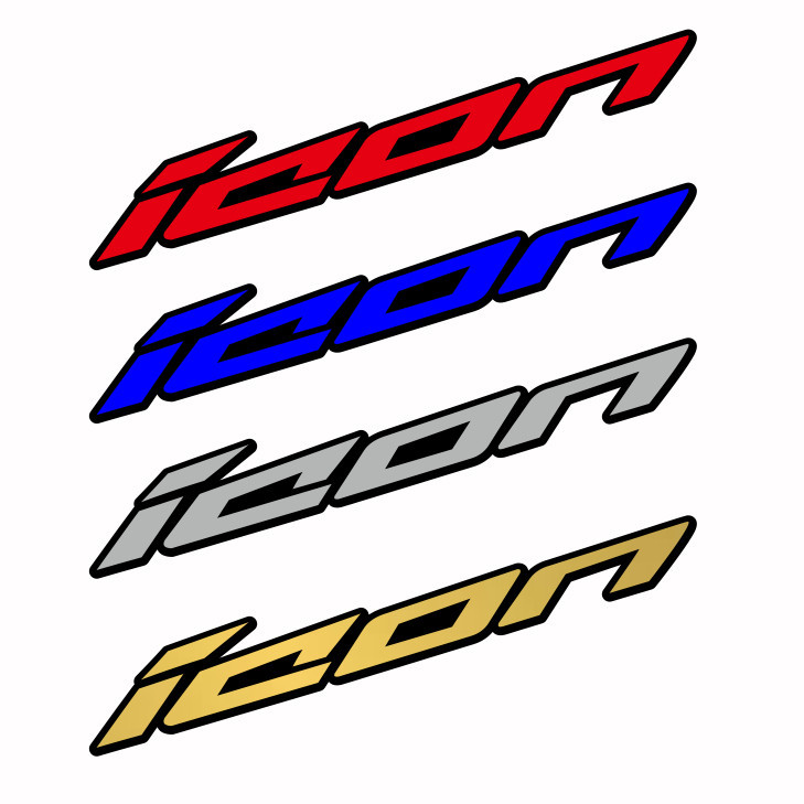 KRMK Emblem Logo ICON BEAT Karbu Akrilik Timbul Mirror 2PCS Harga 56,000 rupiah*Gratis Ongkir