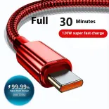 STAR FRUIT Cáp sạc USB-C tốc độ cao với thiết kế bện để sạc nhanh