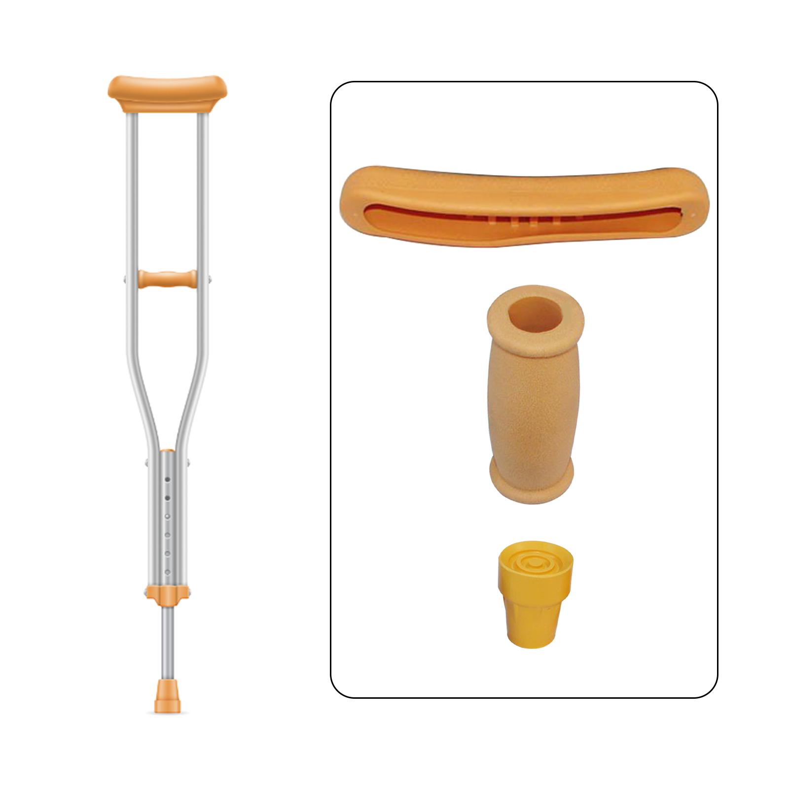 Miracle Shining Replacement Crutch Parts Set Underarm Cushions Feet Caps Rubber Pads Durable ราคา 133 บาท*ส่งฟรี