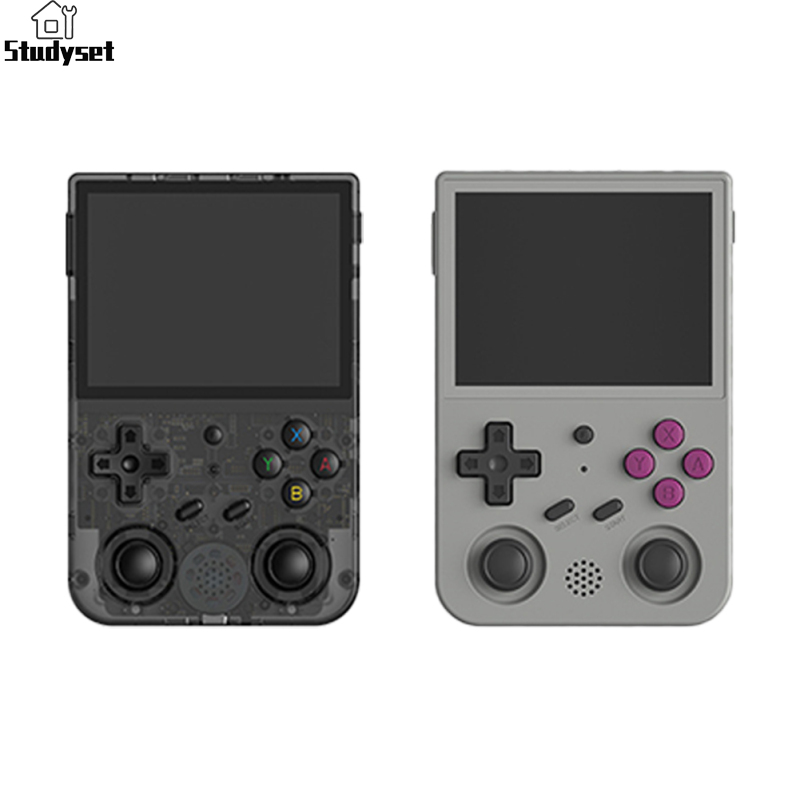 Studyset IN stock RG353V/RG353VS Retro Handheld Game Console With Rechargeable Battery 3.5-Inch IPS Screen Portable Handheld Game Console ราคา 4,005 บาท*ส่งฟรี