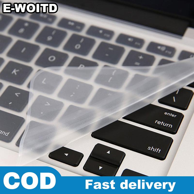 E-WOITD Universal Laptop Keyboard Cover Protector 12-17 inch Waterproof Dustproof Silicone Notebook Computer Keyboard Protective Film