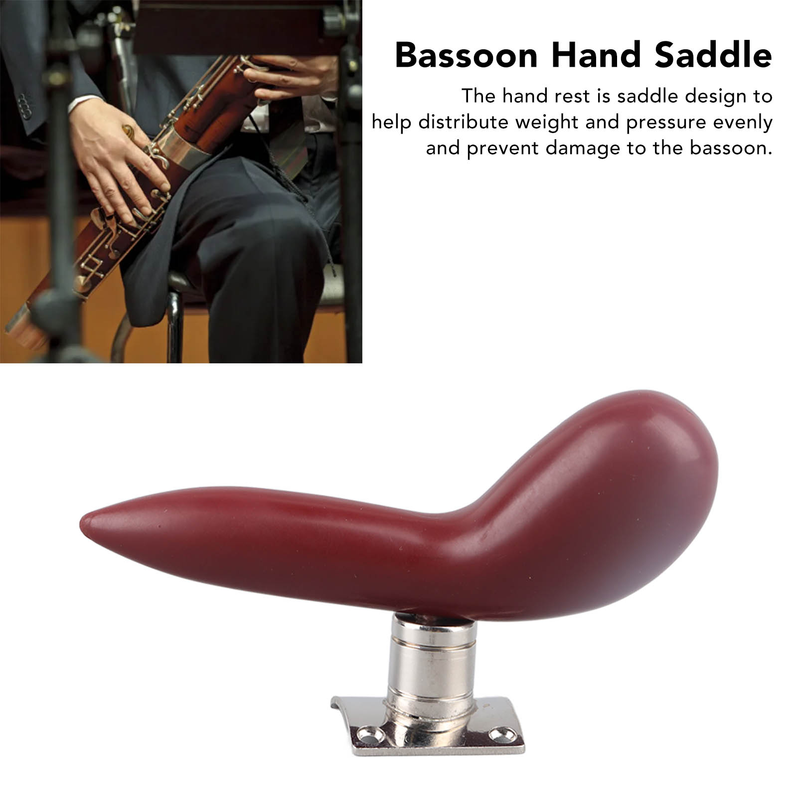 Bassoon tay trụ cột cao khả năng chịu tải bassoon ngón tay cái phần còn lại cho nhạc cụ