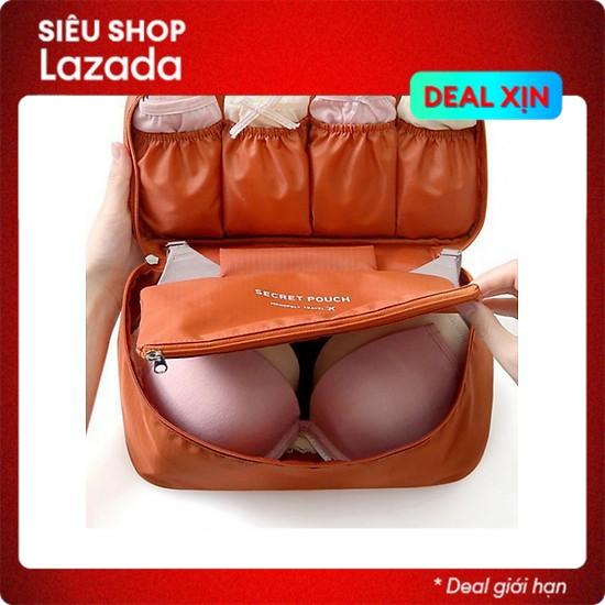 Túi Đựng Đồ Lót Đa Năng Vải Dù Chống Thấm, Chống Âm, Dễ Vệ Sinh, Túi Đựng Đồ Du Lịch, Công Tác