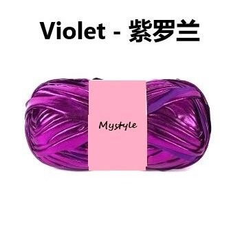 T Shirt Yarn Glitter 100g Crochet handmade DIY Bag DIY Kasut DIY Shoes DIY Bag Accessories Craft And Art 布条线 T 恤纱闪光线