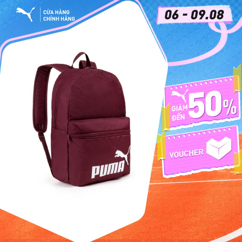 Balo Thể Thao PUMA Unisex Phase Backpack Dark Jasper Màu Đỏ