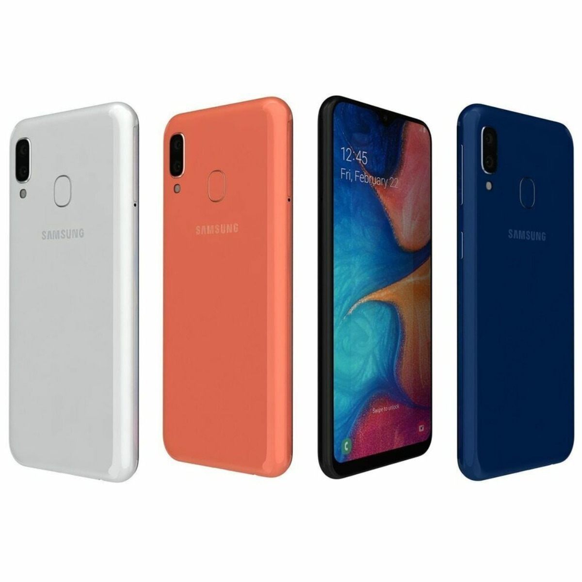 Samsung Galaxy A20E A202F/DS Dual Sim 3GB RAM 32GB ROM 13MP 5.8" 4G LTE SmartPhone ราคา 3,014 บาท*ส่งฟรี