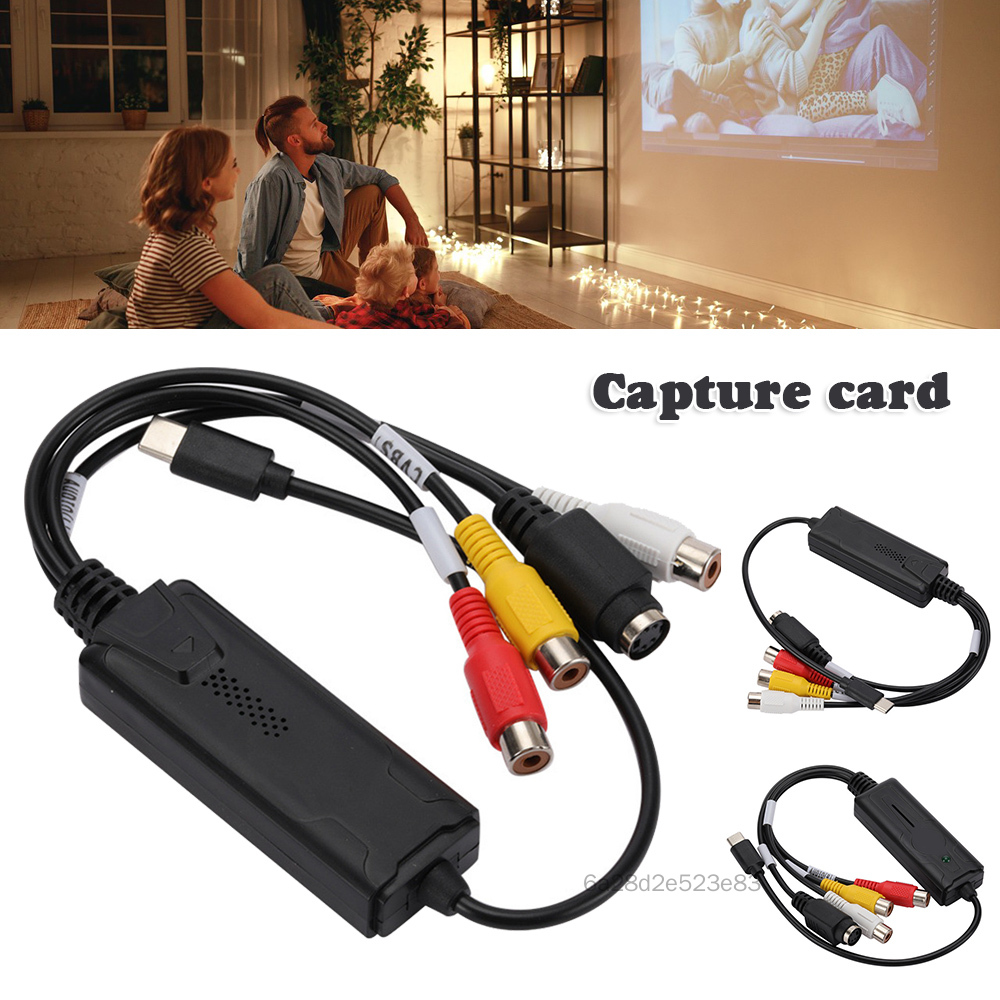 【Big-Sales】 August VGB350 USB Video quay VCR sang DVD Converter VHS Video Home Video TF-All-VN