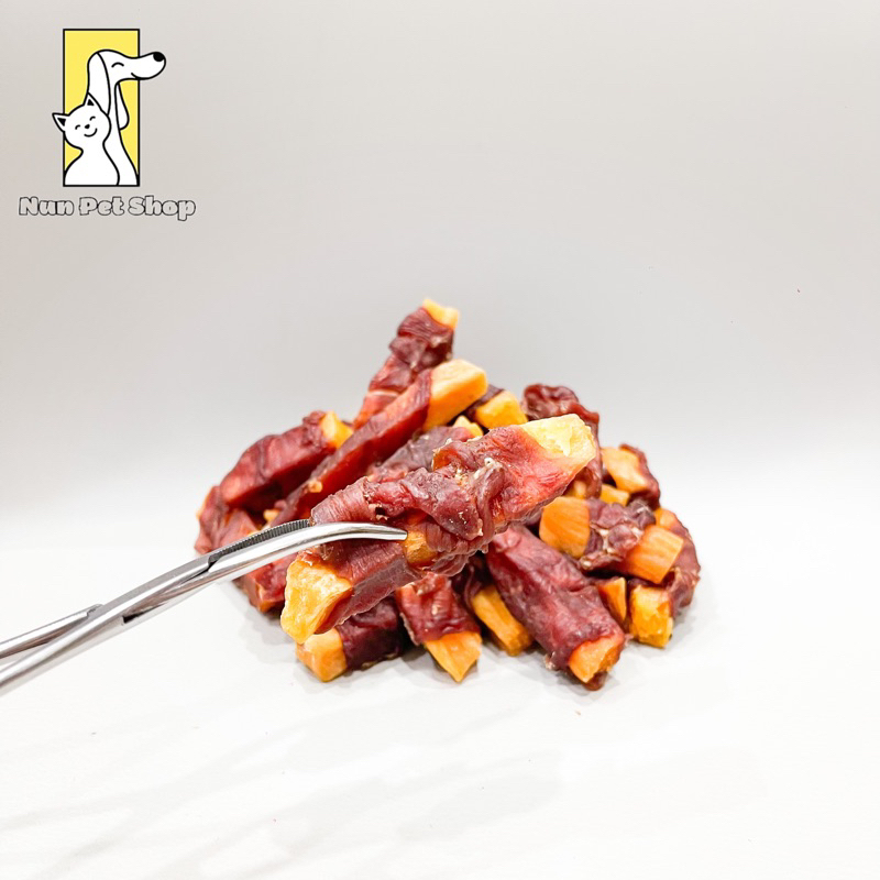 Vịt Cuộn Bánh Sợi Cho Chó Mèo - Pet Snacks Matchwell