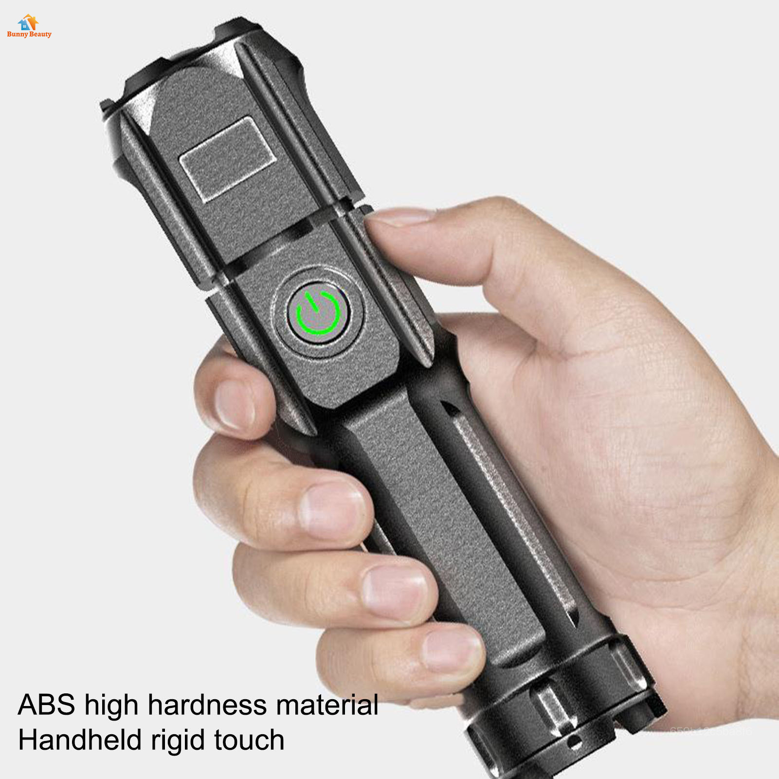 W-lvoe USB di động có thể sạc lại đèn pin ánh sáng mạnh đèn pin không thấm nước cho nhà sử dụng các hoạt động ngoài trời JS-014-My