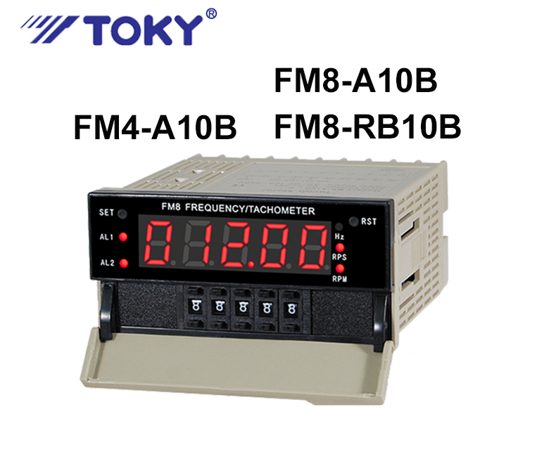 Đồng Hồ Đo Tần Số Mô Hình Khác | Tùy Chọn Khác FM4-A10B FM8-A10B FM8-RB10B - TOKY | Hiển Thị Số Thông Minh | Đo Tần Số, Tốc Độ Quay, Vận Tốc