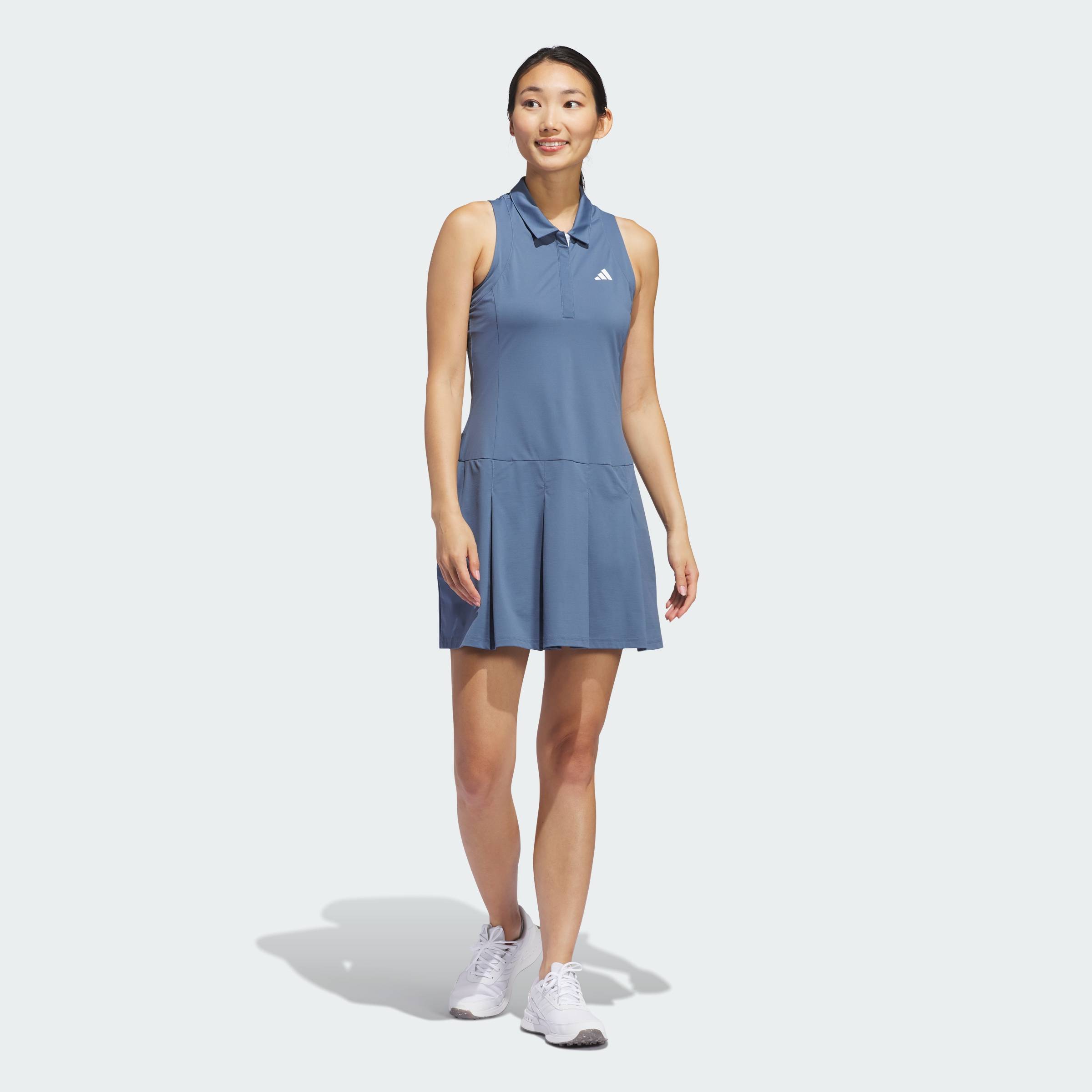 [0H-2H 15.7-VOUCHER 15%] adidas Đánh gôn Váy Xếp Ly Tour Ultimate365 Nữ Nữ Màu xanh da trời IP4182