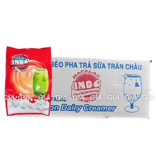 [THÙNG 10 BỊCH] Bột kem béo Indo Mafalac gói 1kg - pha trà sữa