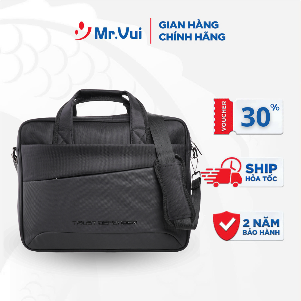 Túi công sở Mr.Vui 453, cặp nhiều ngăn dành cho nhân viên văn phòng, chật liệu PVC cao cấp