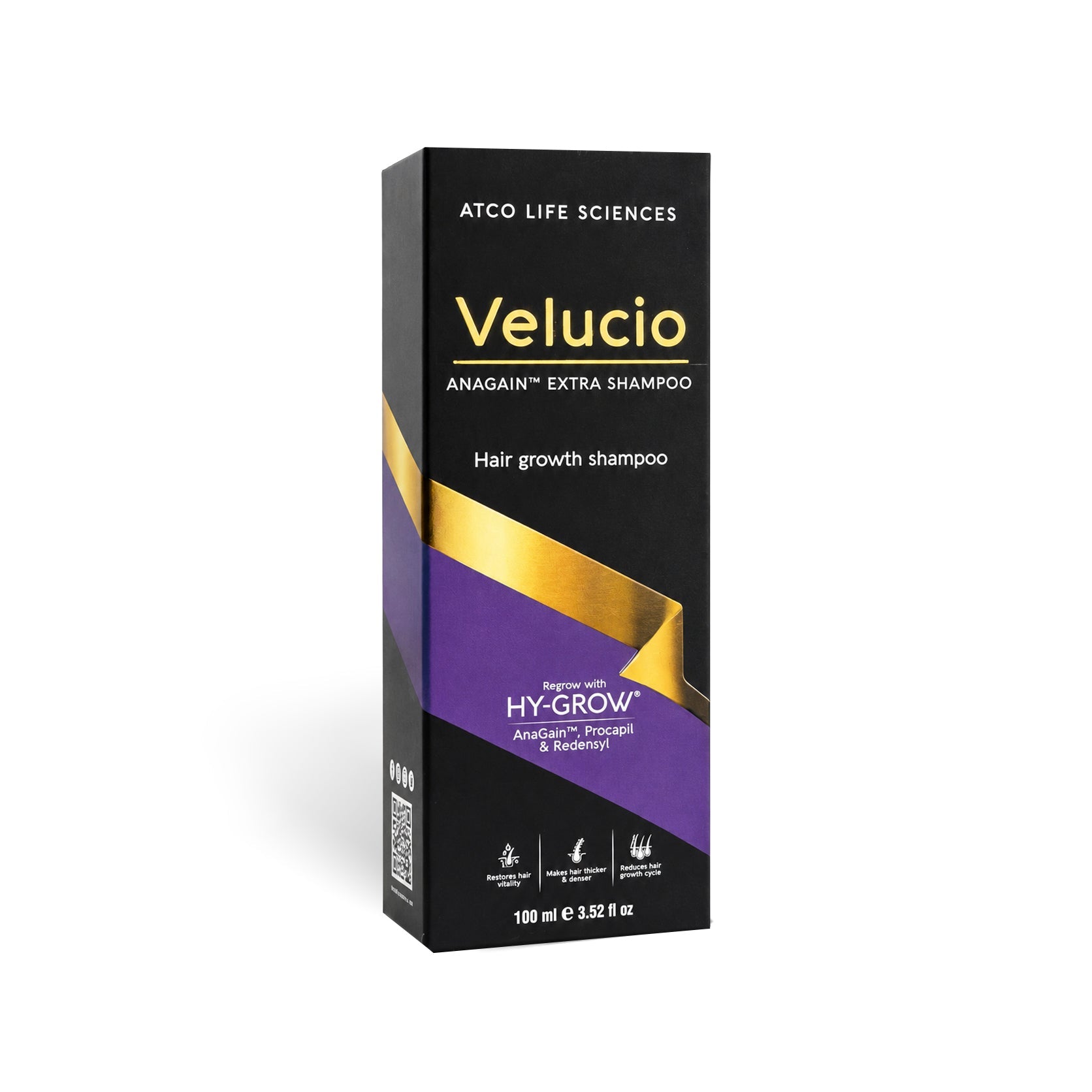 Velucio Extra Shampoo | Hair Cleansing Care | 100ml
