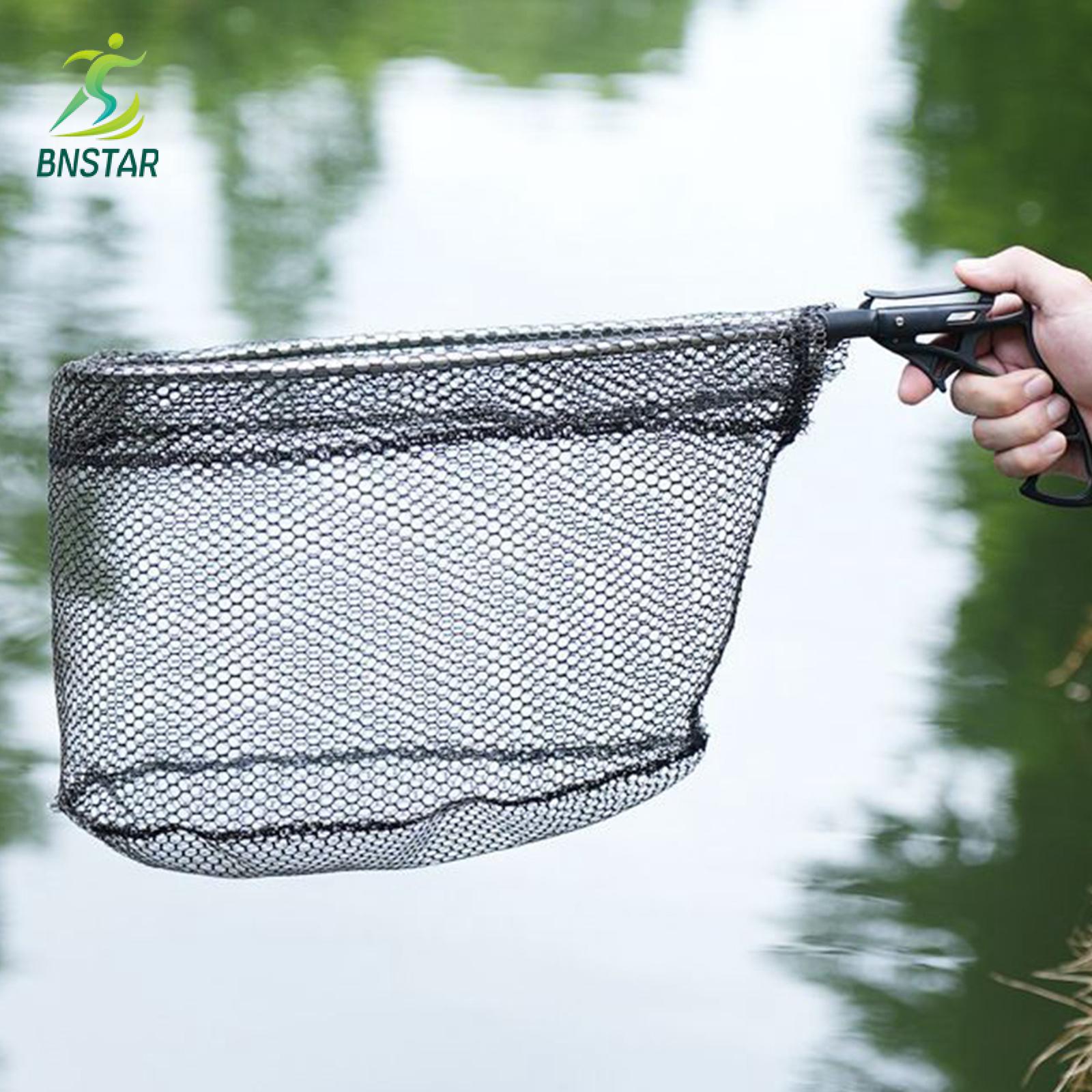 BNSTAR Fishing Net Fishing Catching Tool Aluminium Alloy Frame Fishing Tool Accessories Fishing Net for Saltwater Boating